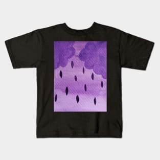 Purple Rain Kids T-Shirt